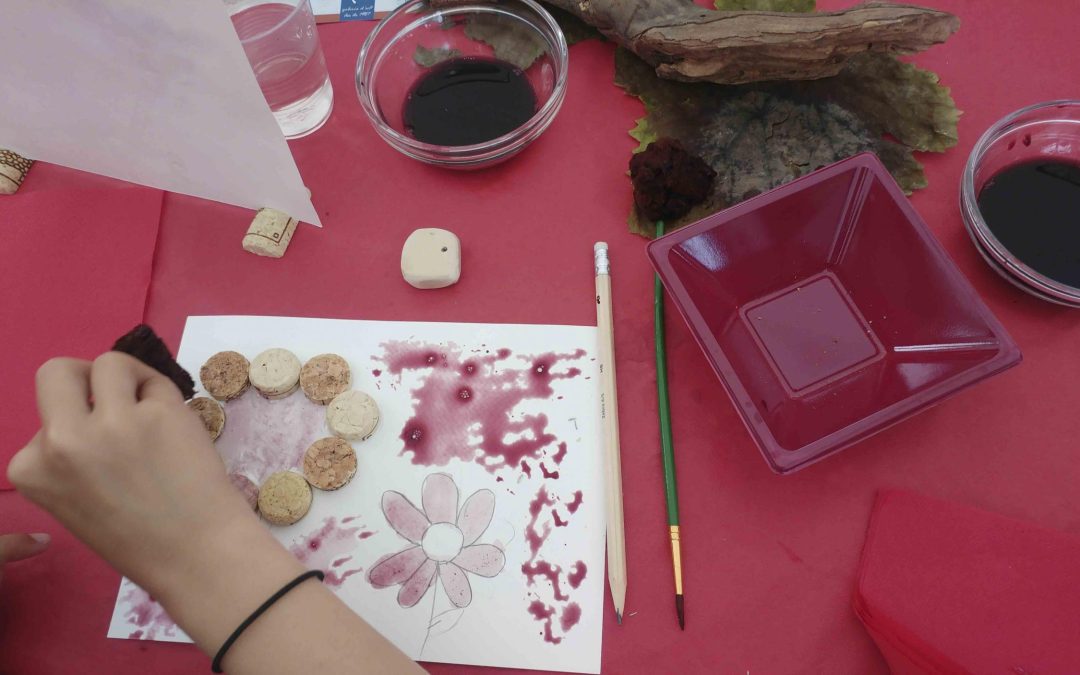 PINTAR CON VINO CON XIMO CANET